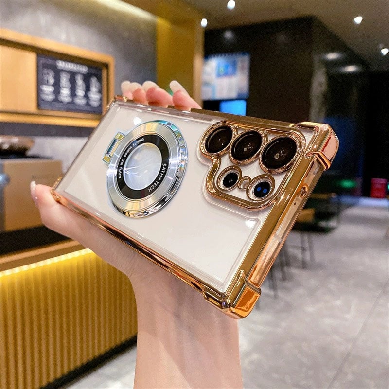 Anti-fall Phone Case with Invisible Ring Stand for Samsungđź’–Free Shipping