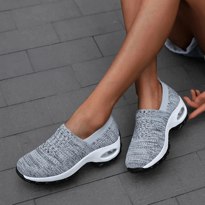 🔥Clearance Sale 65% OFF-Air GO-WALK Comfy Women's Orthopedic Platform Sneakers
