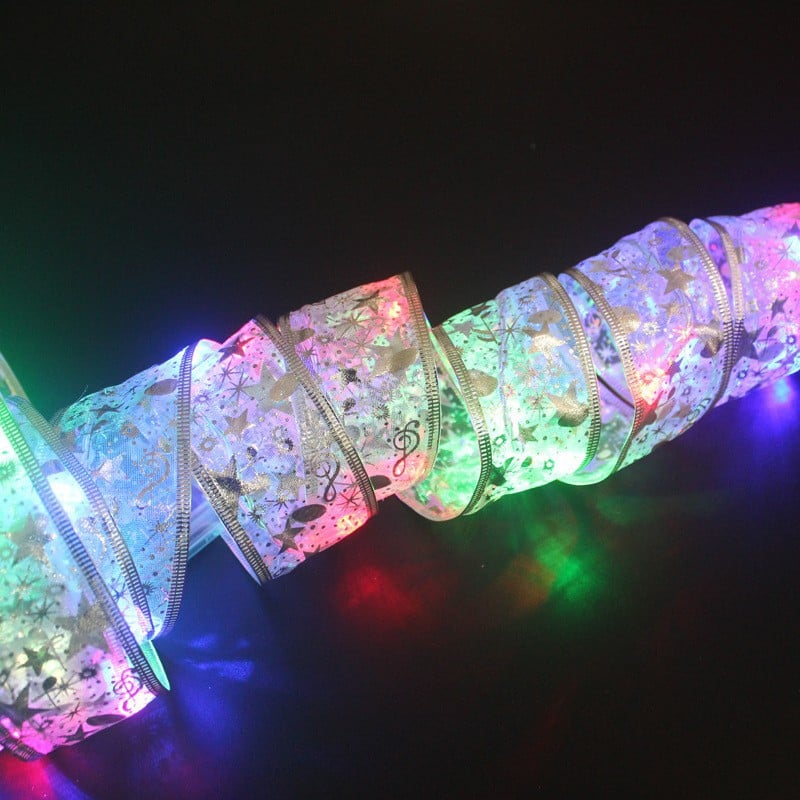 💥Hot Sale 49% Off💥Christmas Ribbon Fairy Lights
