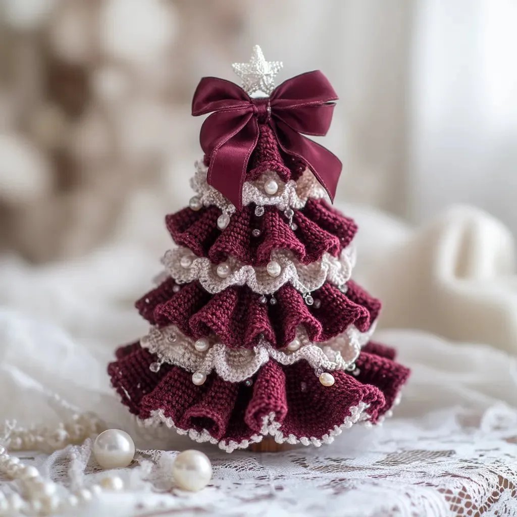 🎅🔥Last Day Promotion 49% OFF🎄 DIY Crochet Christmas Tree Kit – Create Your Own Holiday Magic