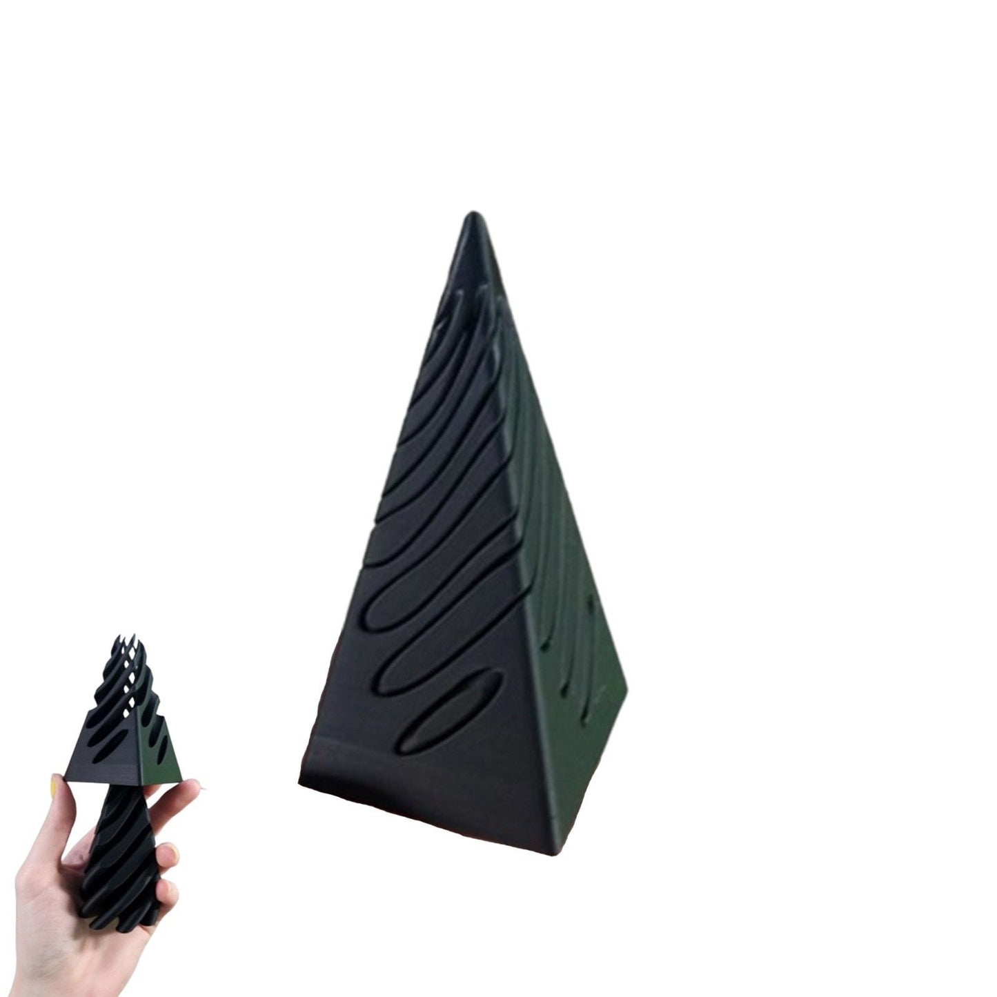 Impossible Pyramid Passthrough Sculpture