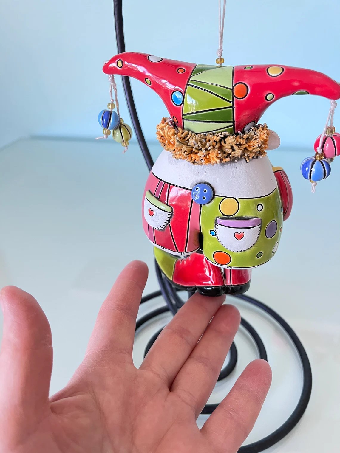 🔥Today's special offer 48% OFF 🌈Colorful Jester Bell Ornaments