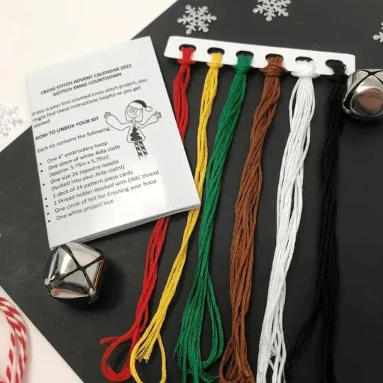 🎁Early Christmas Sale-49% Off😍Cross Stitch Advent Calendar