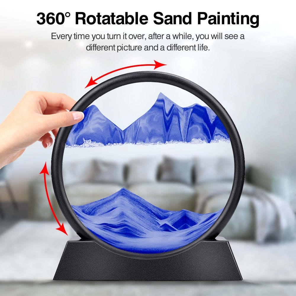 Hot Sale 49% OFF - Perfect Gift-3D Hourglass Deep Sea Sandscape