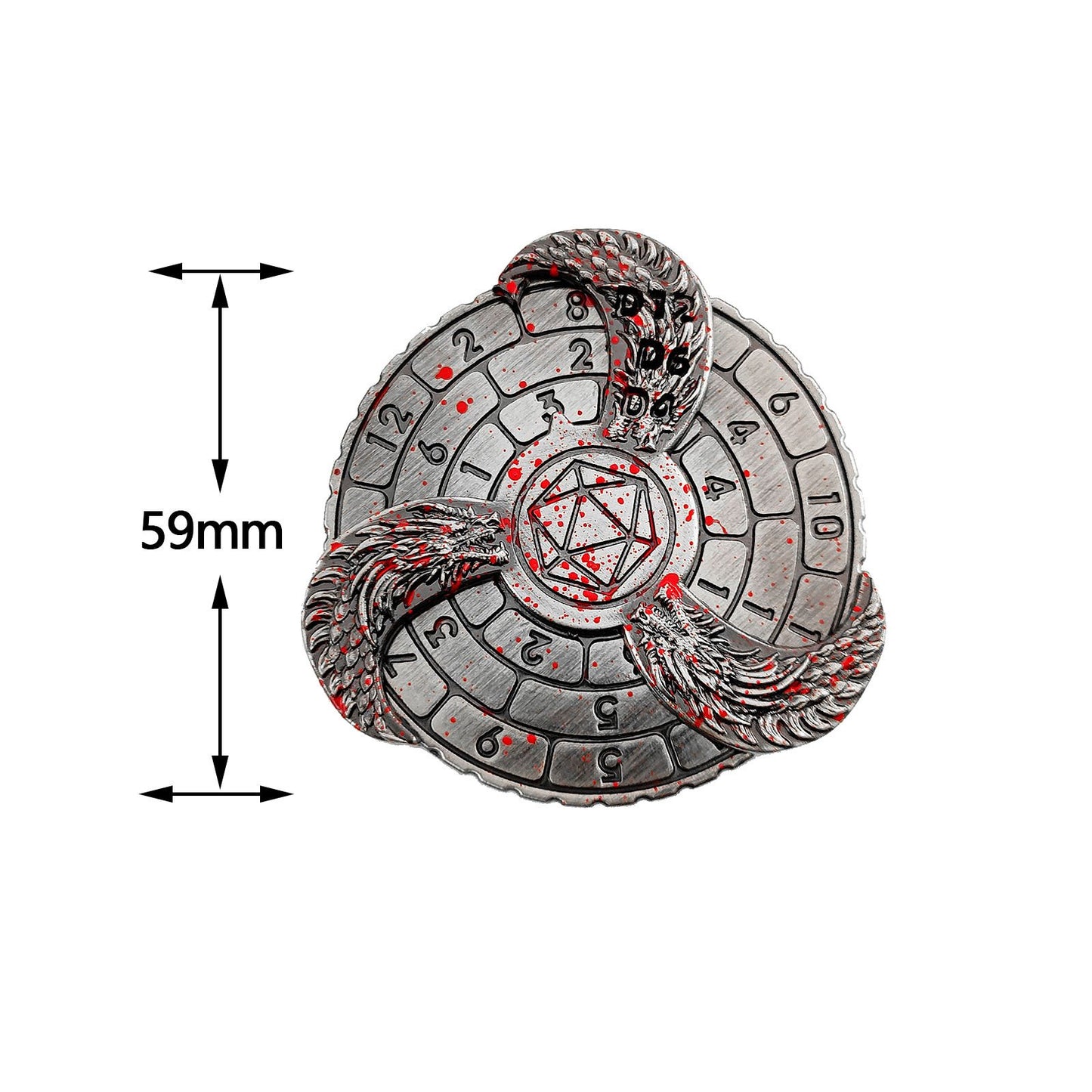 DND 7-in-1 Metal Fingertip Gyro