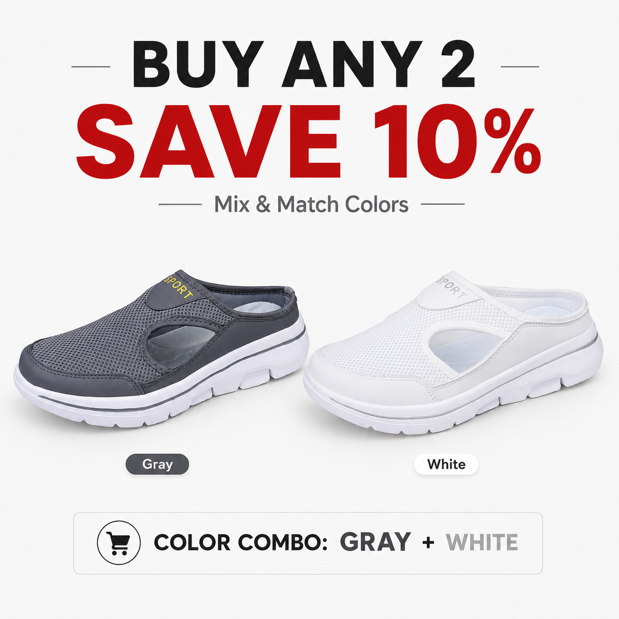 MEN'S  COMFORT BREATHABLE SUPPORT SPORTS SANDALS