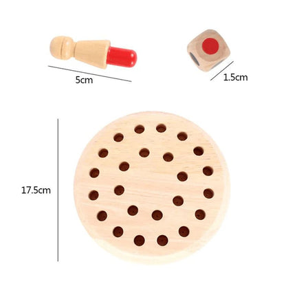 😍Wooden Memory Match Stick Chess