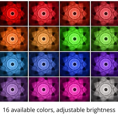🔥Hot sale 49% off💡16 Colors Rose Rays Crystal Diamond Table Lamp🌹
