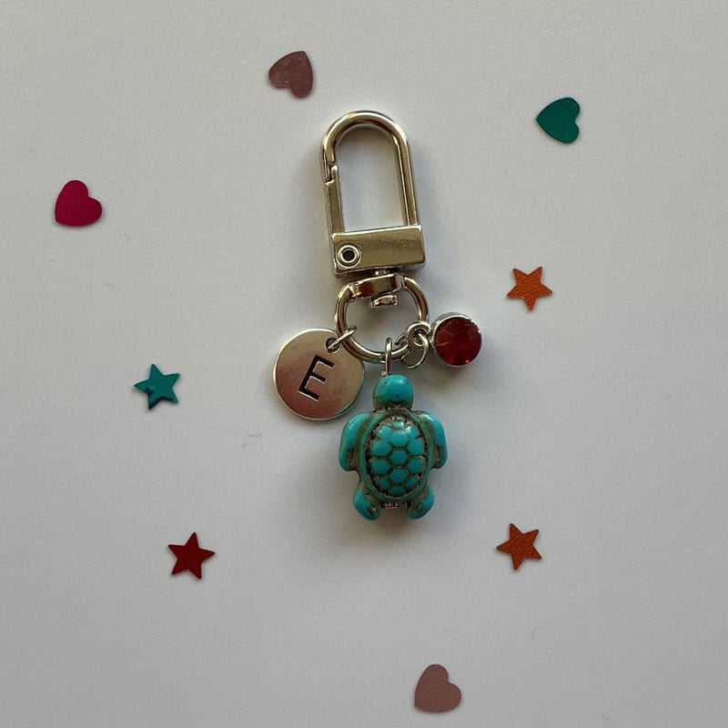 🐢LAST DAY 49% OFF - Handmade Turtle Keychain