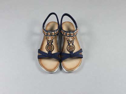 2026 Bohemian Ethnic Thick-Soled Sandals for Women