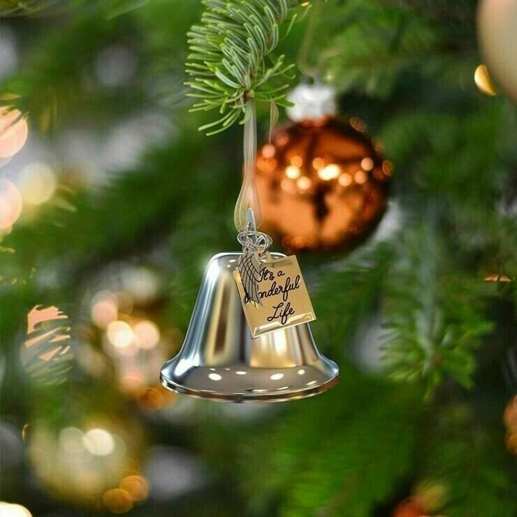 🎄Memorial Ornaments Angel Wings Bell