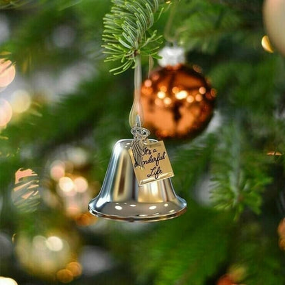 🎄Memorial Ornaments Angel Wings Bell