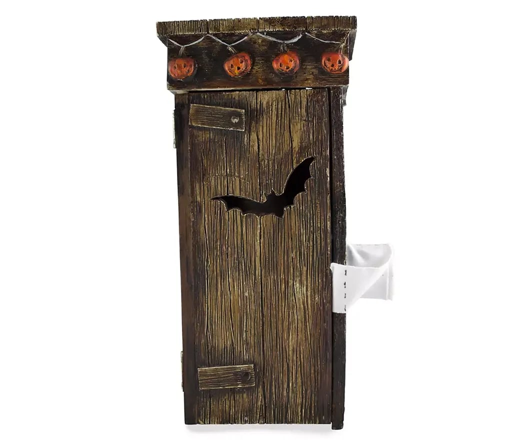 💀Funny Outhouse Mummy Toy❤️