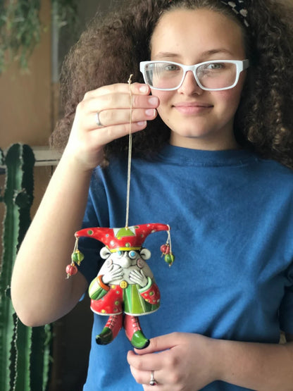 🔥Today's special offer 48% OFF 🌈Colorful Jester Bell Ornaments