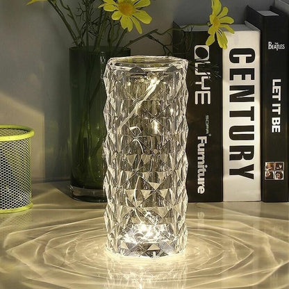 🔥Hot sale 49% off💡16 Colors Rose Rays Crystal Diamond Table Lamp🌹
