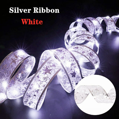 💥Hot Sale 49% Off💥Christmas Ribbon Fairy Lights