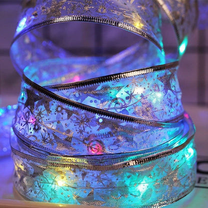 💥Hot Sale 49% Off💥Christmas Ribbon Fairy Lights