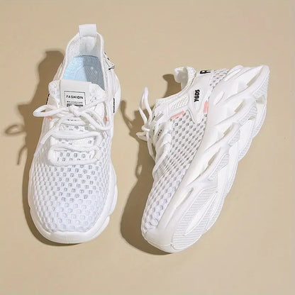 Women's Breathable Mesh Sneakers - Lightweight Athletic & Casual Shoes with EVA Sole