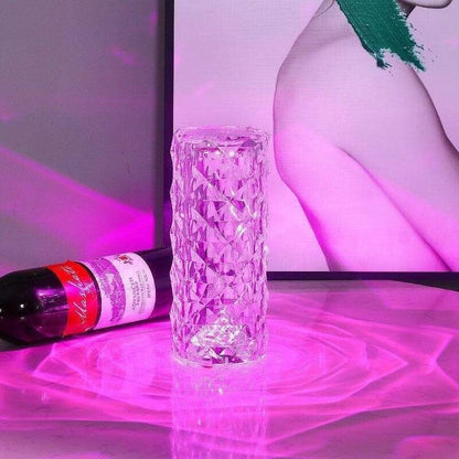 🔥Hot sale 49% off💡16 Colors Rose Rays Crystal Diamond Table Lamp🌹