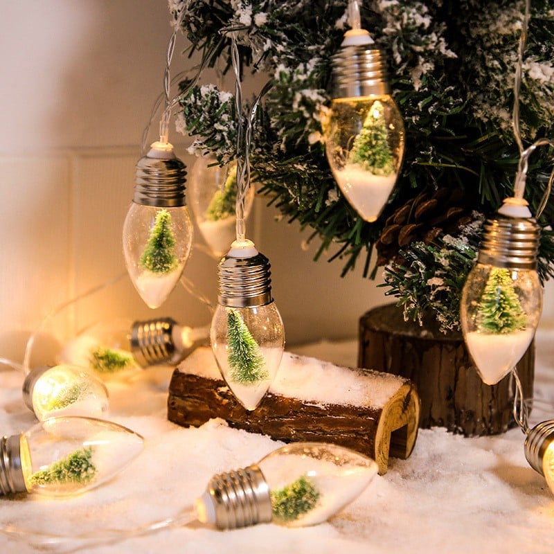 🎅Early Christmas Promotion 49% OFF🎄Christmas Vintage Decor String Light - Led Bulbs String Lights