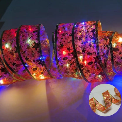 💥Hot Sale 49% Off💥Christmas Ribbon Fairy Lights