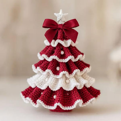 🎅🔥Last Day Promotion 49% OFF🎄 DIY Crochet Christmas Tree Kit – Create Your Own Holiday Magic