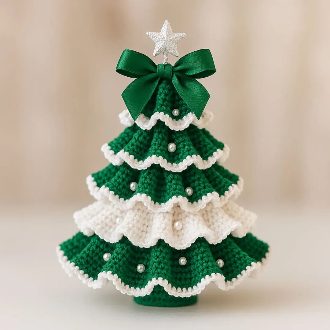 🎅🔥Last Day Promotion 49% OFF🎄 DIY Crochet Christmas Tree Kit – Create Your Own Holiday Magic