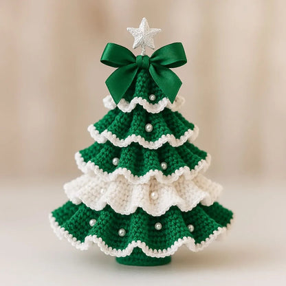 🎅🔥Last Day Promotion 49% OFF🎄 DIY Crochet Christmas Tree Kit – Create Your Own Holiday Magic
