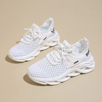 Women's Breathable Mesh Sneakers - Lightweight Athletic & Casual Shoes with EVA Sole