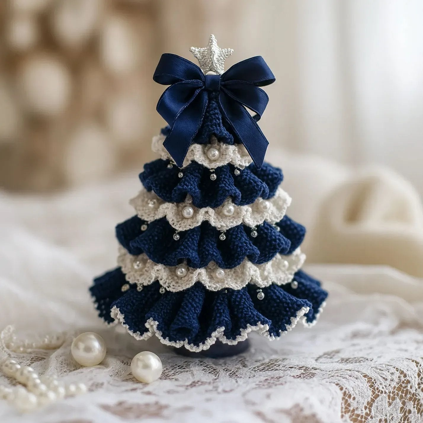 🎅🔥Last Day Promotion 49% OFF🎄 DIY Crochet Christmas Tree Kit – Create Your Own Holiday Magic