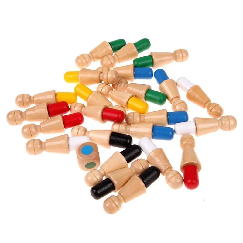 😍Wooden Memory Match Stick Chess