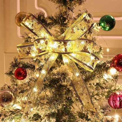 💥Hot Sale 49% Off💥Christmas Ribbon Fairy Lights