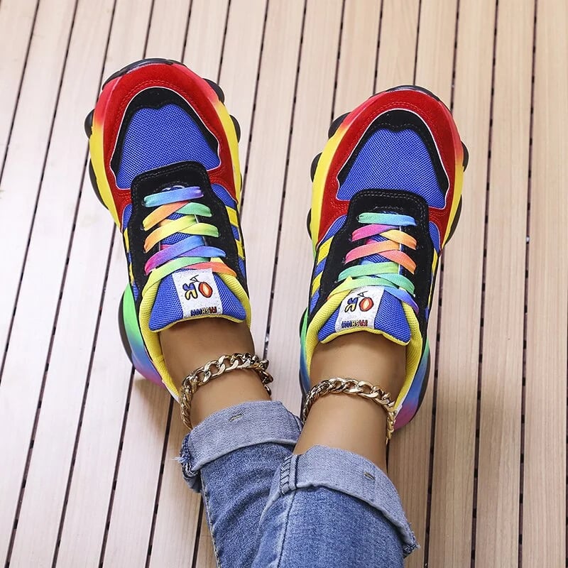 New Rainbow Sneakers