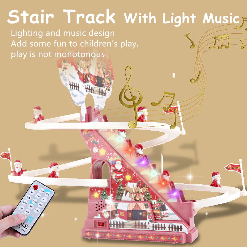 🎅Santa Claus Electric Track Slide Toys