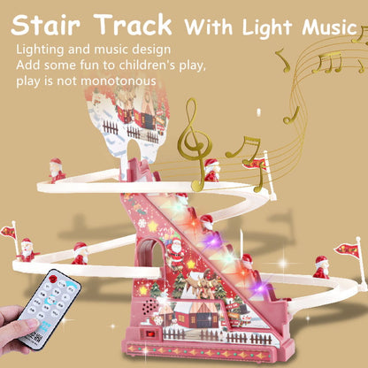 🎅Santa Claus Electric Track Slide Toys