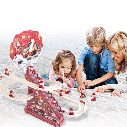 🎅Santa Claus Electric Track Slide Toys