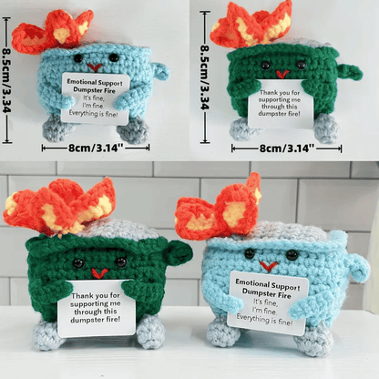 (🔥HOT SALE NOW 49% OFF) - Crochet Dumpster Raging Fire