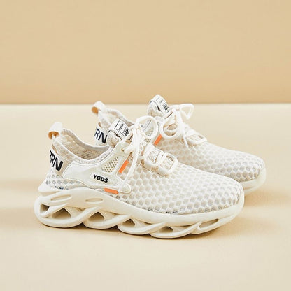 Women's Breathable Mesh Sneakers - Lightweight Athletic & Casual Shoes with EVA Sole