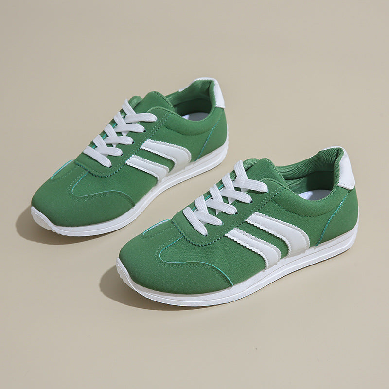 Women's Classic Comfortable Casual Lace-Up Lightweight Non-Slip Athletic Sneakers