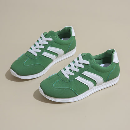 Women's Classic Comfortable Casual Lace-Up Lightweight Non-Slip Athletic Sneakers