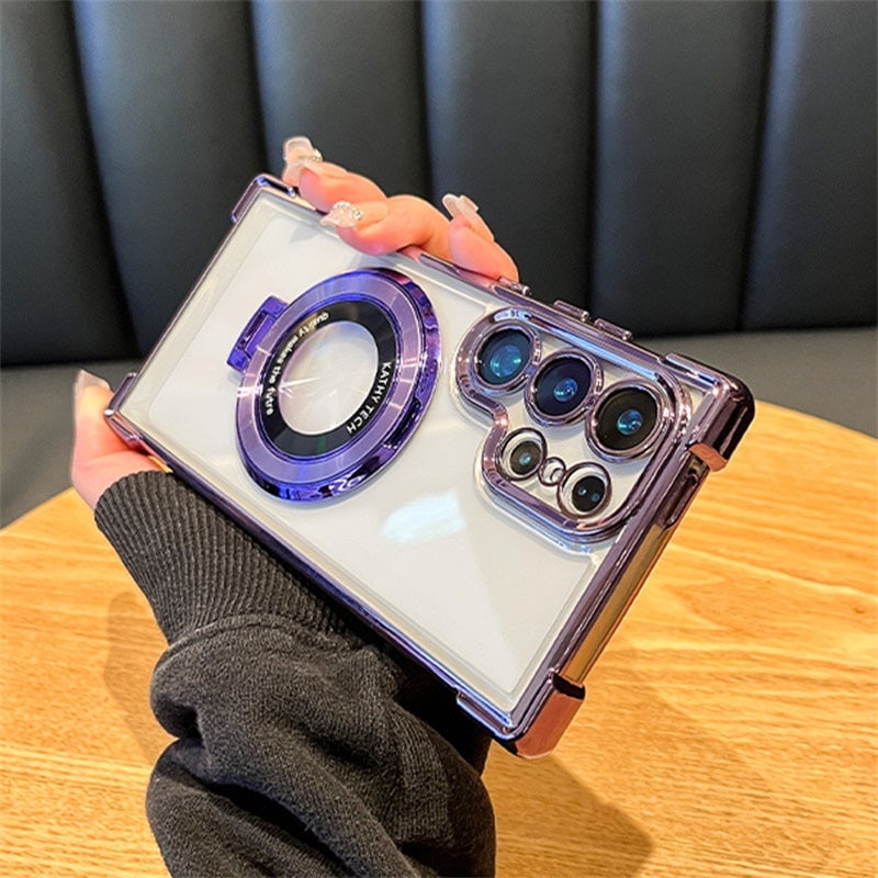 Anti-fall Phone Case with Invisible Ring Stand for Samsung💖Free Shipping