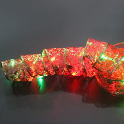💥Hot Sale 49% Off💥Christmas Ribbon Fairy Lights