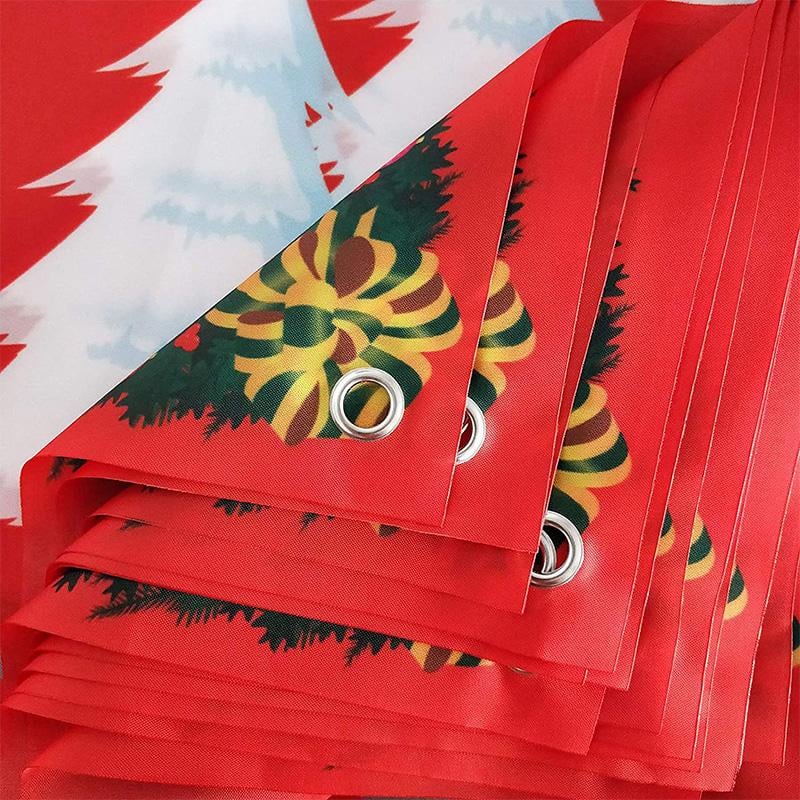 🔥Last Day 49% OFF NOW🎄Christmas Outdoor Banner Flag Pulling
