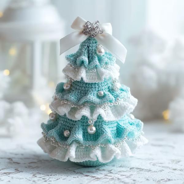 🎅🔥Last Day Promotion 49% OFF🎄 DIY Crochet Christmas Tree Kit – Create Your Own Holiday Magic