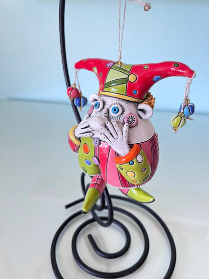 🔥Today's special offer 48% OFF 🌈Colorful Jester Bell Ornaments