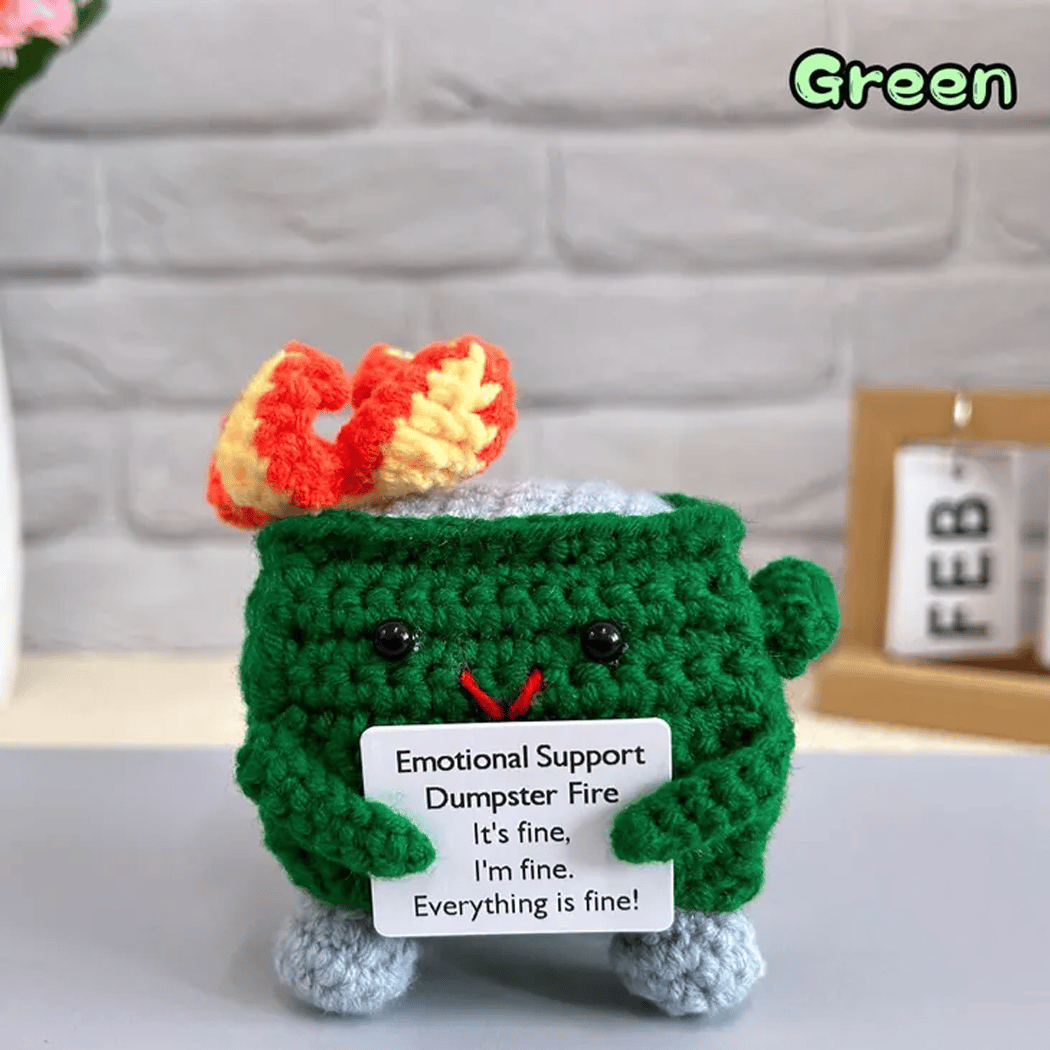 (🔥HOT SALE NOW 49% OFF) - Crochet Dumpster Raging Fire