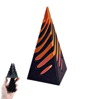 Impossible Pyramid Passthrough Sculpture
