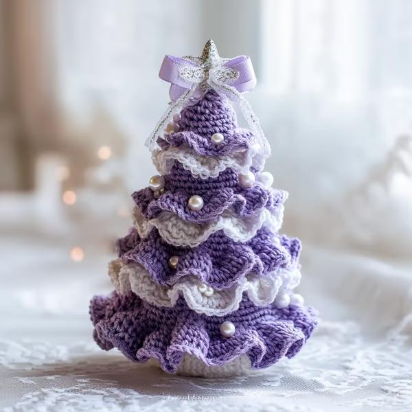 🎅🔥Last Day Promotion 49% OFF🎄 DIY Crochet Christmas Tree Kit – Create Your Own Holiday Magic