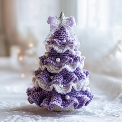 🎅🔥Last Day Promotion 49% OFF🎄 DIY Crochet Christmas Tree Kit – Create Your Own Holiday Magic