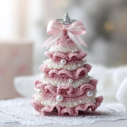 🎅🔥Last Day Promotion 49% OFF🎄 DIY Crochet Christmas Tree Kit – Create Your Own Holiday Magic